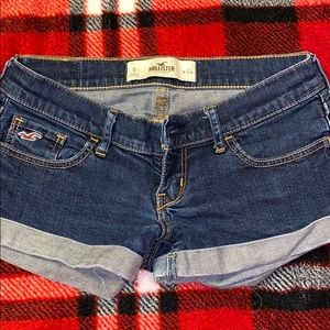 hollister jean shorts